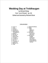 Wedding Day at Troldhaugen Concert Band sheet music cover